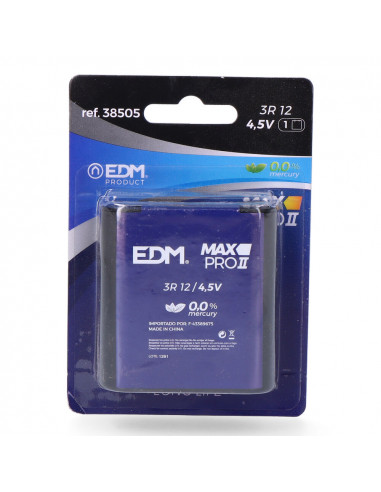 Pile edm long life 3lr12 4,5v (emballage 1 unit) 62x22x67mm