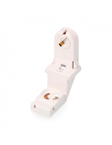 Douille lampe fluorescente avec porte-starter solera