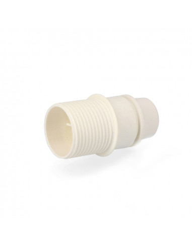Douille e-14 demi filetée blanche solera 6584ctb