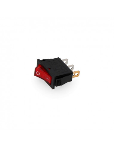 Interrupteur lumineux encastrable fin 16a