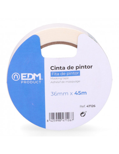 Ruban de masquage 36mmx45mts edm