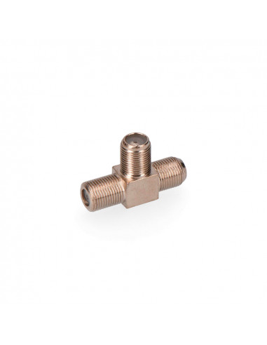 Connecteur raccord "f" en forme de "t" rétractable edm