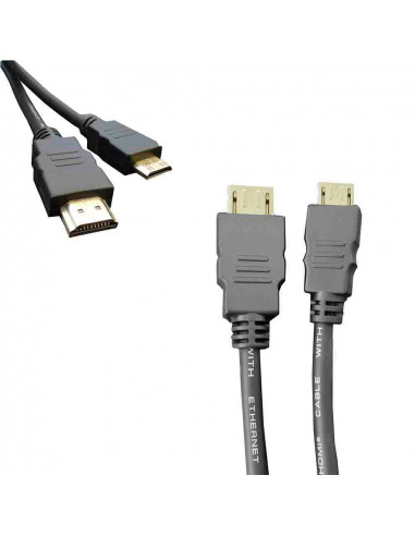 Câble hdmi mâle à mini hdmi mâle 1.5m