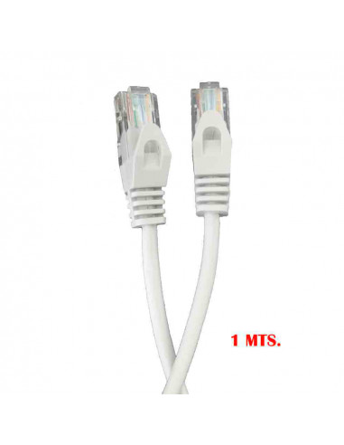 Connexion cable utp 5e "outex" 1m edm cat5