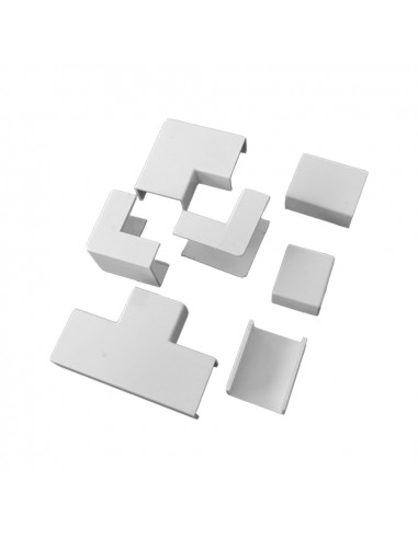 Kit accessoires pour mini cannaux d'installation 10/20mm solera kit1020