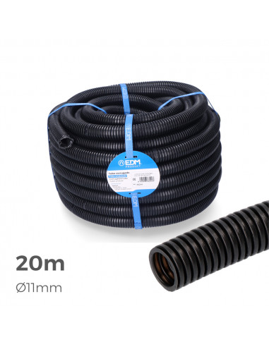 Gaine prefilee pour installation interieure 11mm ce m-16 20m edm