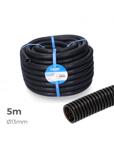 Gaine prefilee pour installation interieure 13mm ce m-20 5m edm